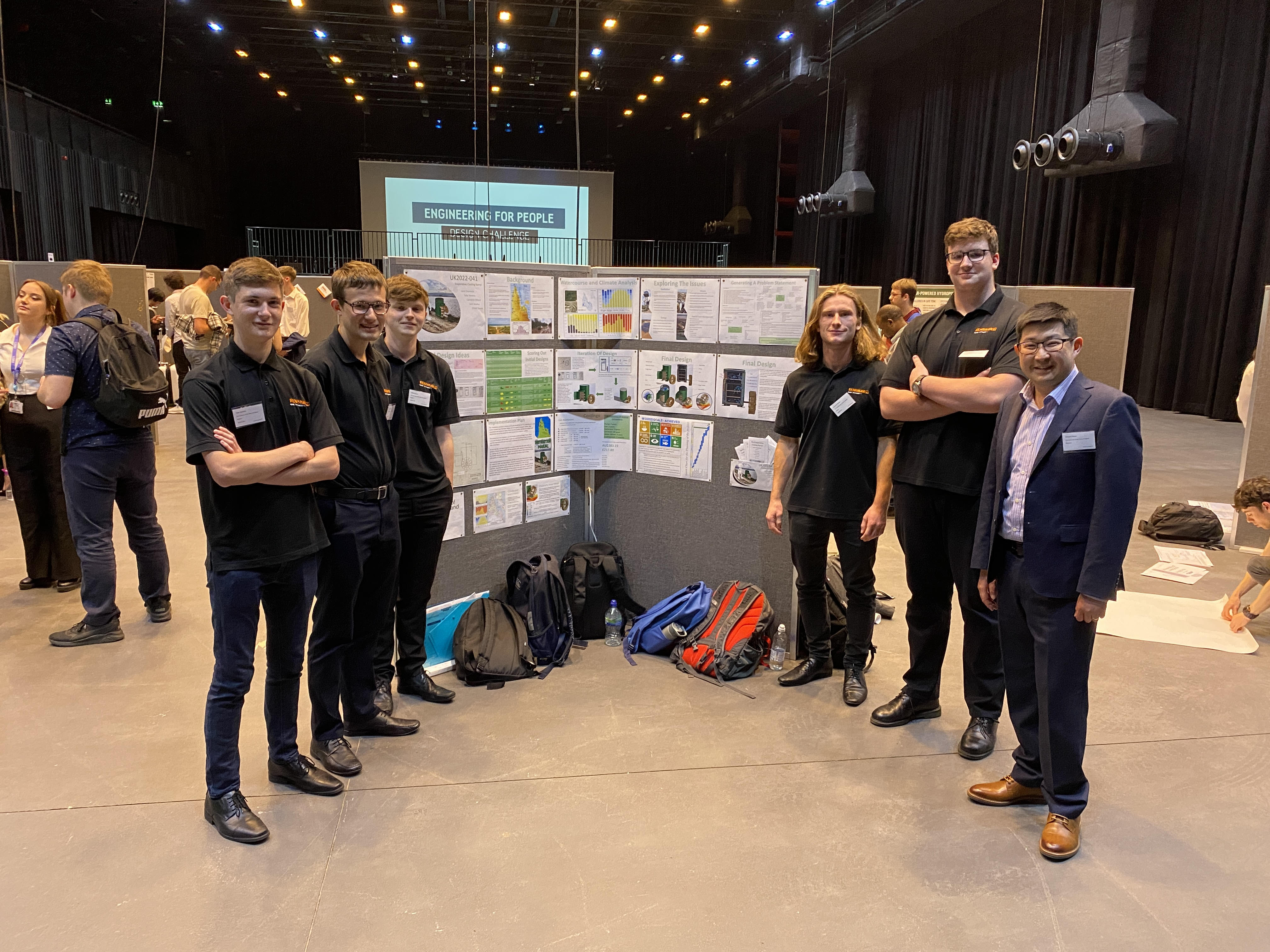 Degree apprentices win People’s Prize at the Engineering for People Design Challenge