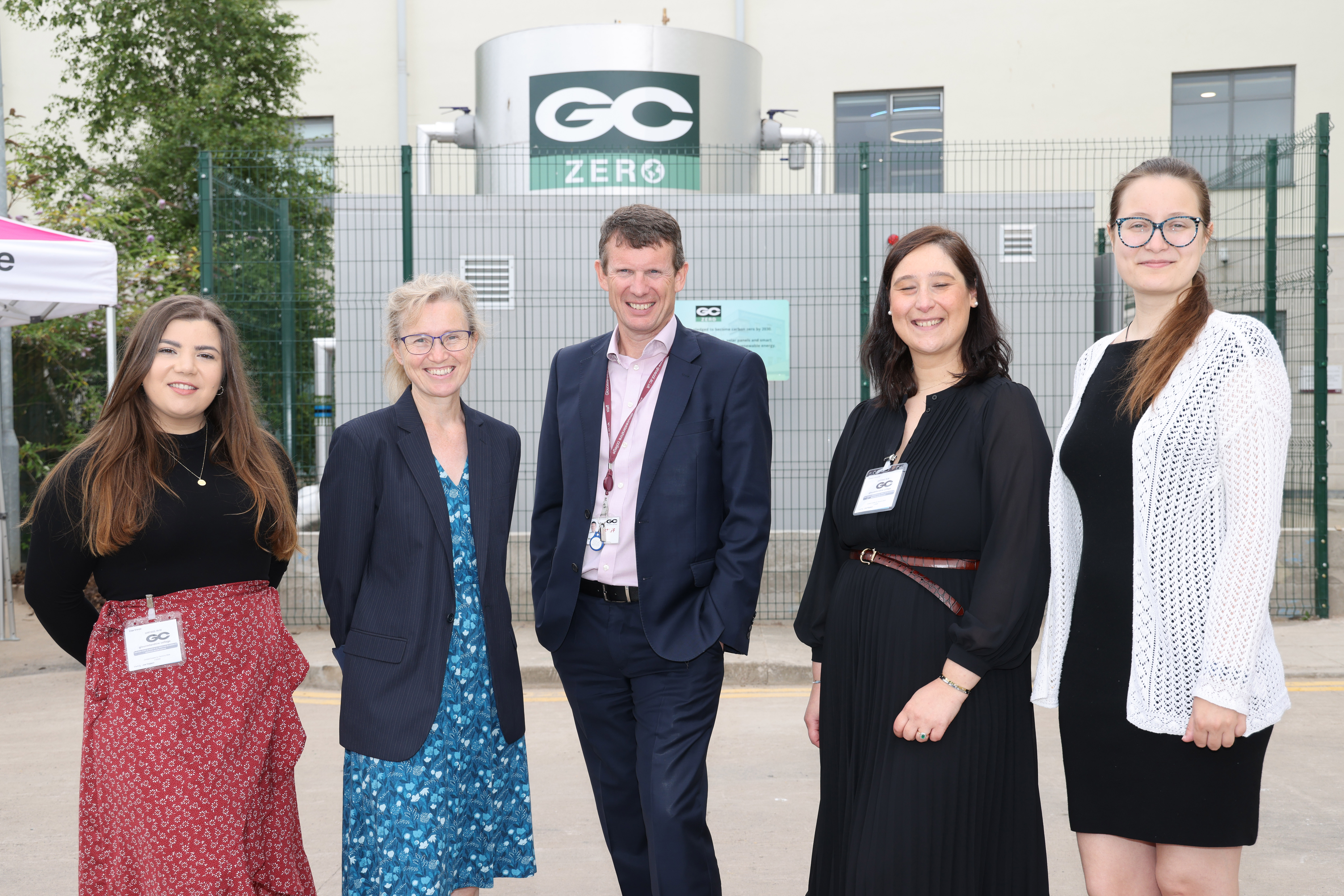 Gloucestershire College celebrates completion of GC Zero works