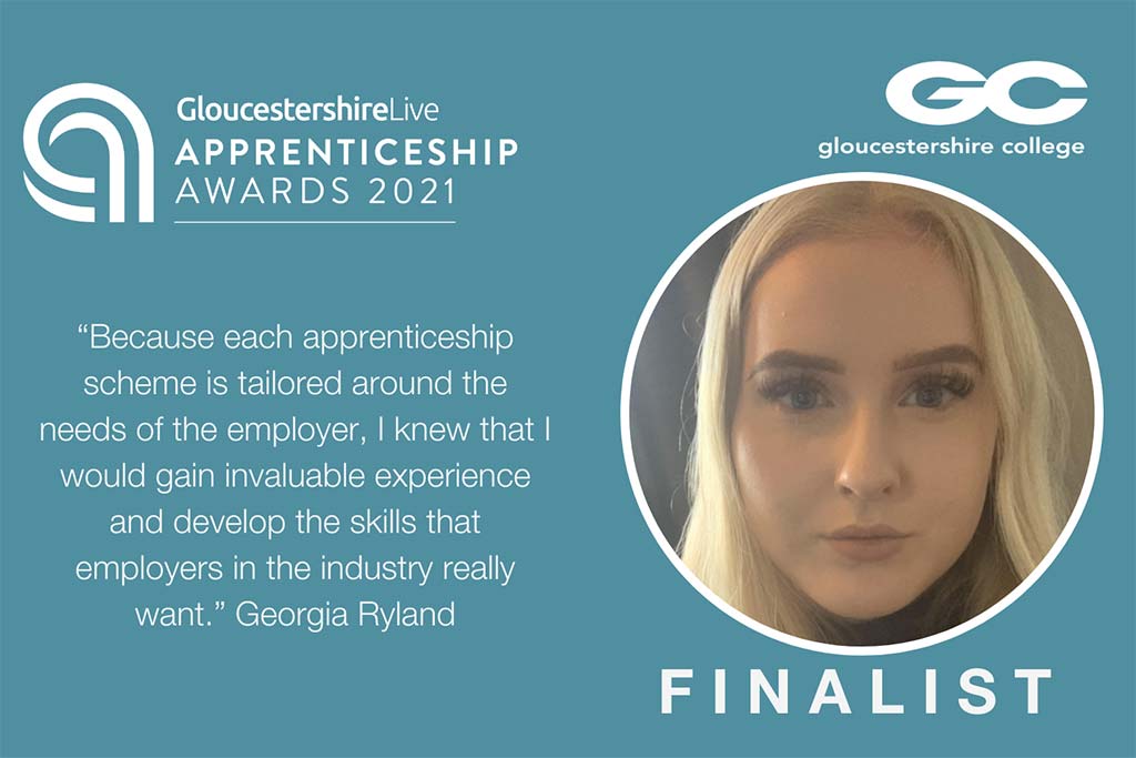 Apprentice Spotlight: Georgia Ryland, Business Administration Level 3 Apprentice at Brockworth Parish Council.