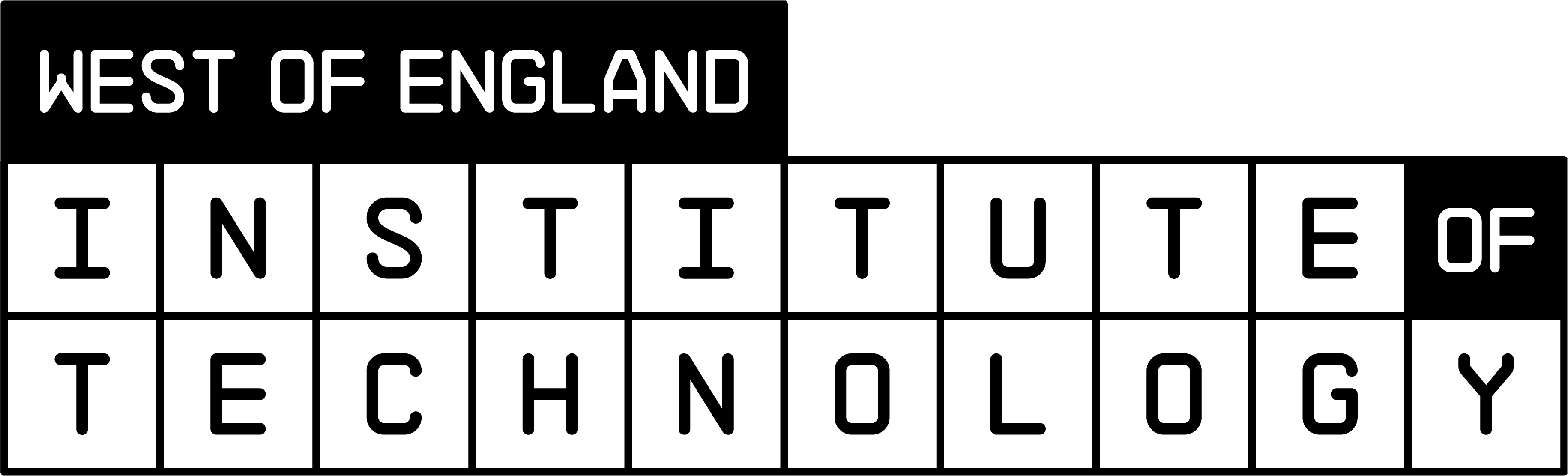 WEIOT black and white logo