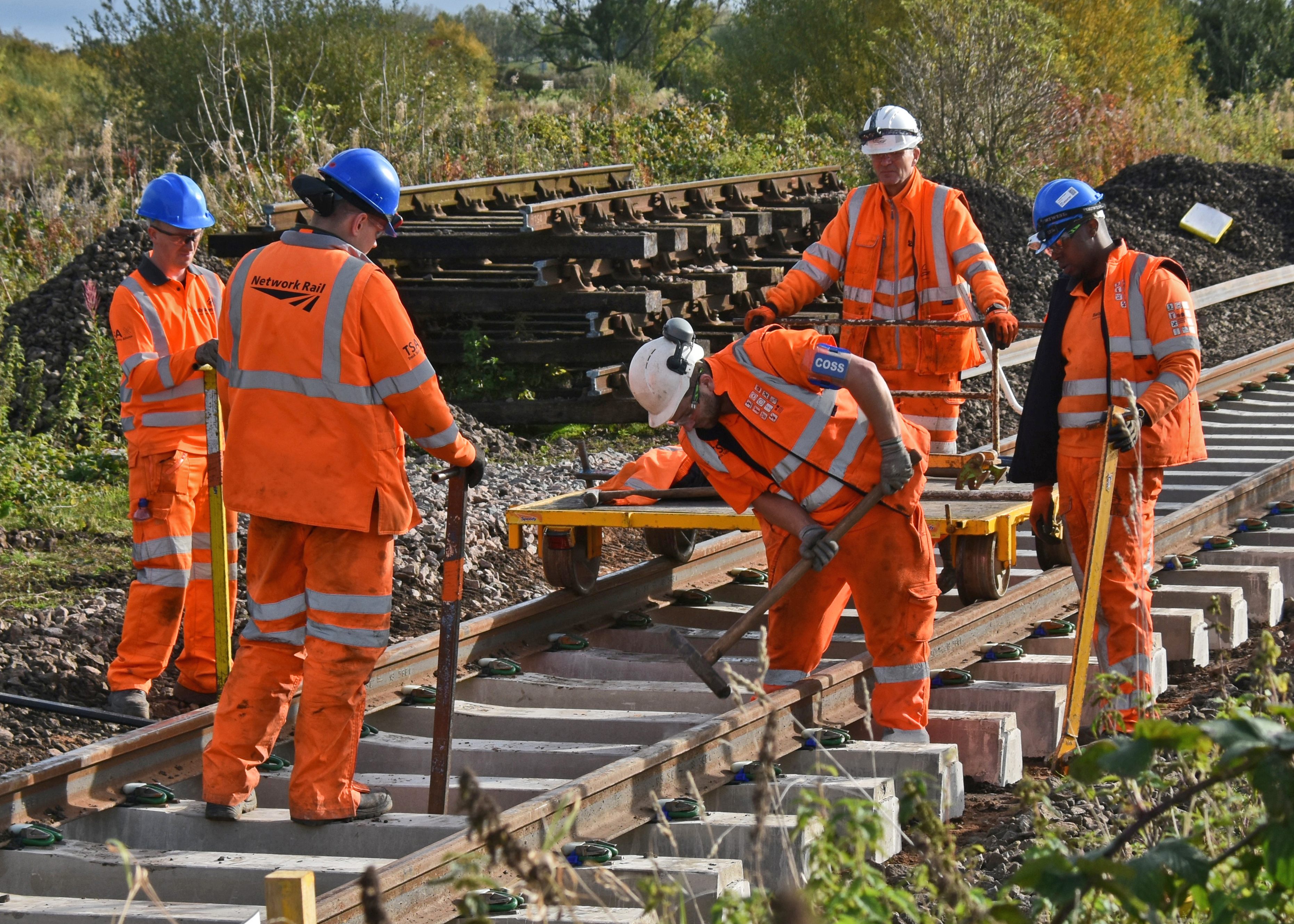 Free rail track maintenance course with guaranteed interview