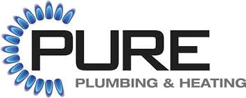 Pure plumbing and heating logo